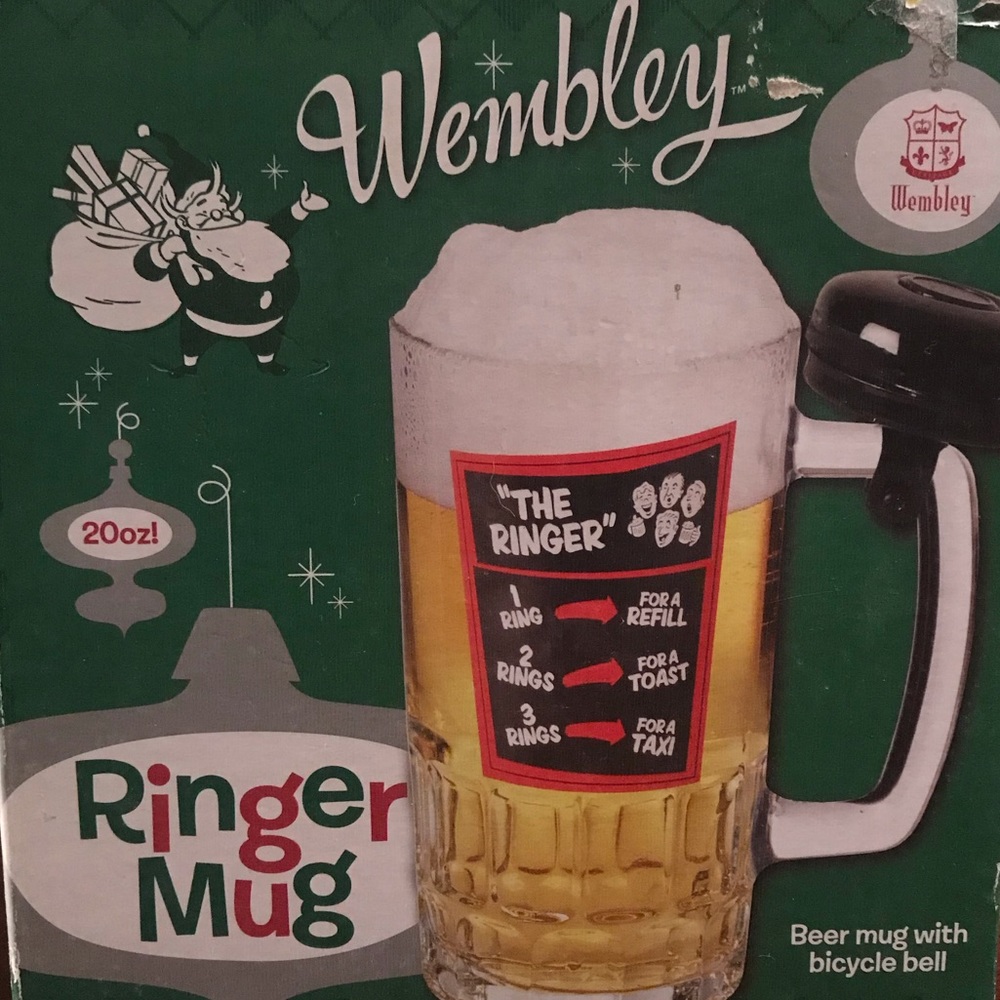 Never Used Wembley Ringer Mug